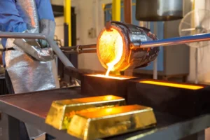 Gold refinery in Ghana